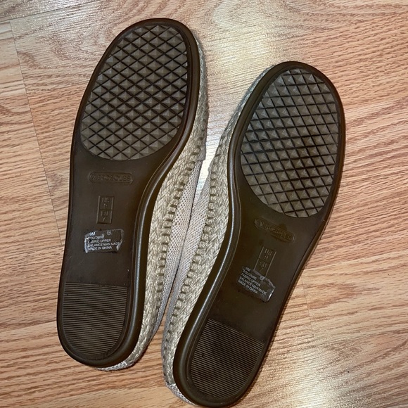 AEROSOLES Espadrille Style Flats Tan Fabric Upper size 9 - Picture 11 of 13